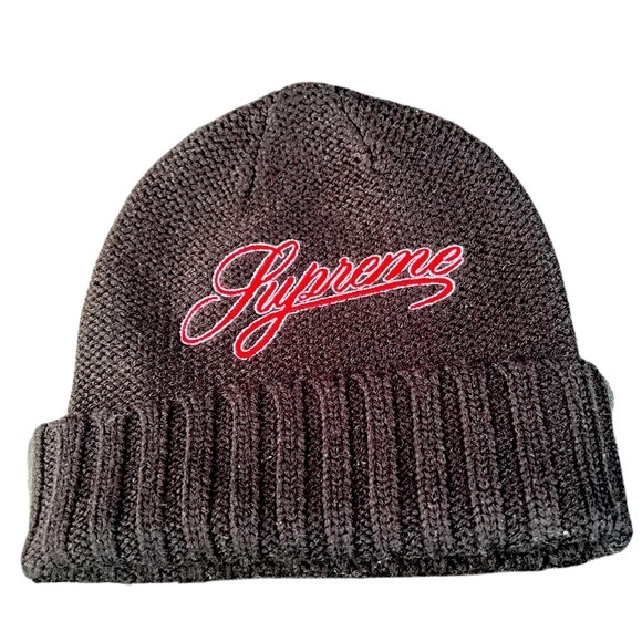 Supreme Other - Supreme black beanie from New York